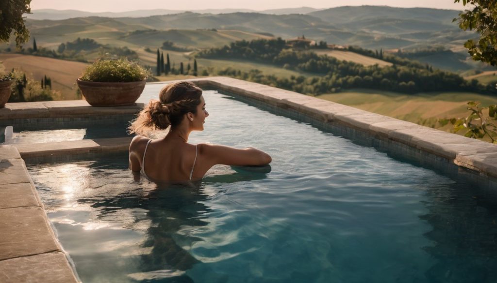 villa tuscany pool